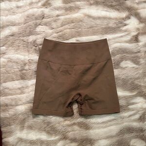 Women's Brown Athletic Shorts